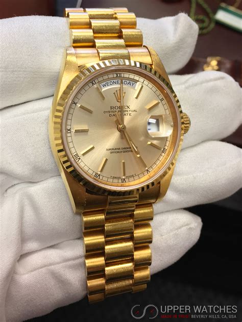 rolex watches gold